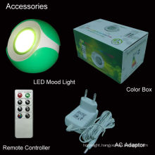 RGB color changing room decoration led light with remote controller